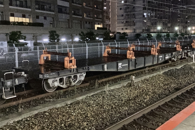 鉄道フォト・写真：JR西日本 国鉄チキ5500形貨車 チキ5542 尼崎駅 (JR) 鉄道フォト・写真 by てばどめさん - 撮影日 2023/06/26 19:50