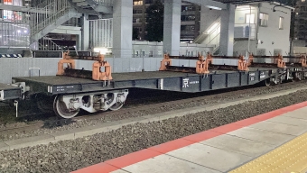 JR西日本 国鉄チキ5500形貨車 チキ5603 鉄道フォト・写真 by てばどめさん 尼崎駅 (JR)：2023年10月06日19時ごろ