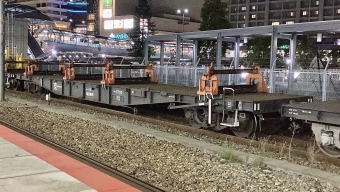 JR西日本 国鉄チキ5500形貨車 チキ5703 鉄道フォト・写真 by てばどめさん 尼崎駅 (JR)：2023年10月06日19時ごろ