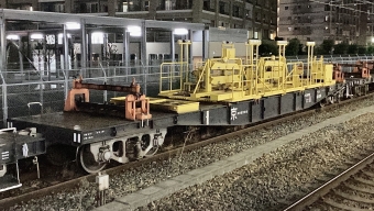 JR西日本 国鉄チキ5500形貨車 チキ5602 鉄道フォト・写真 by てばどめさん 尼崎駅 (JR)：2023年10月06日19時ごろ