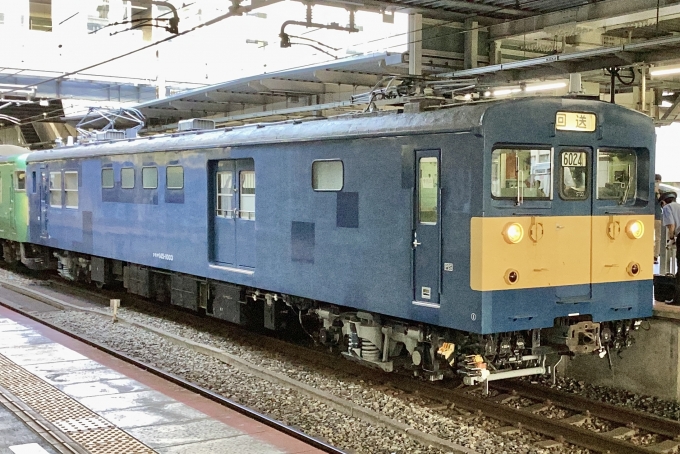 鉄道フォト・写真：JR西日本 国鉄145系電車 クモヤ145-1003 尼崎駅 (JR) 鉄道フォト・写真 by てばどめさん - 撮影日 2023/08/01 06:33