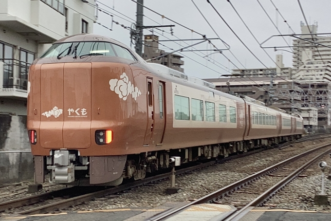 鉄道フォト・写真：JR西日本273系電車  クモロハ272-1 西明石駅 鉄道フォト・写真 by てばどめさん - 撮影日 2024/02/05 12:41