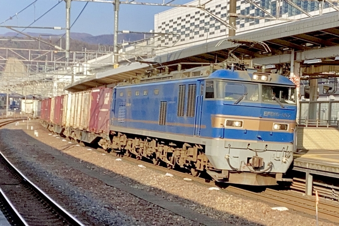 鉄道フォト・写真：JR貨物 EF510形電気機関車 EF510-502 敦賀駅 (ハピライン) 鉄道フォト・写真 by てばどめさん - 撮影日 2024/03/15 16:27