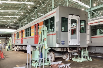 山陽電車クモハ6101形 6103 鉄道フォト・写真 by てばどめさん 東二見駅：2023年10月28日10時ごろ