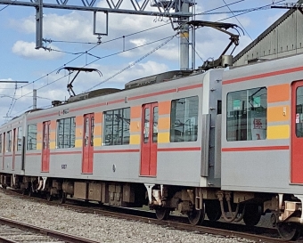 山陽電車サハ6300形 6307 鉄道フォト・写真 by てばどめさん 東二見駅：2023年10月28日10時ごろ