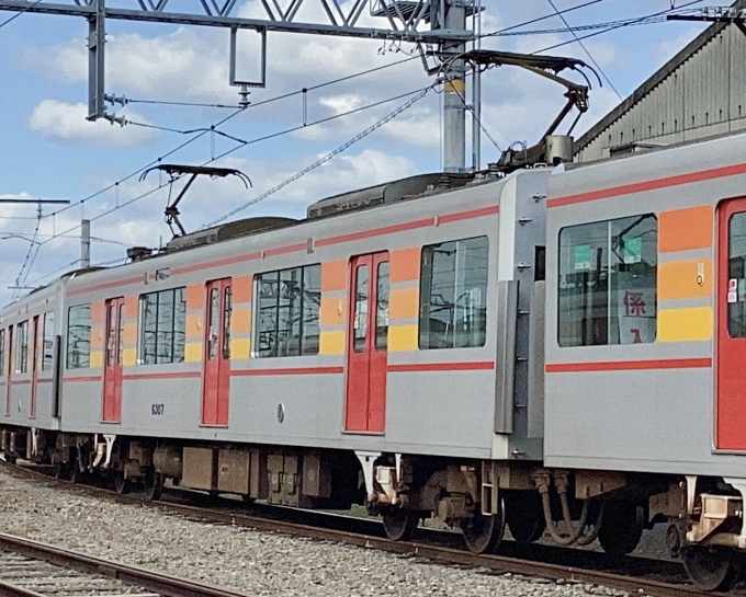 鉄道フォト・写真：山陽電車 山陽電気鉄道6000系電車 6307 東二見駅 鉄道フォト・写真 by てばどめさん - 撮影日 2023/10/28 10:58