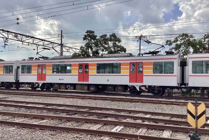 鉄道フォト・写真：山陽電車 山陽電気鉄道6000系電車 6310 東二見駅 鉄道フォト・写真 by てばどめさん - 撮影日 2023/10/28 11:09