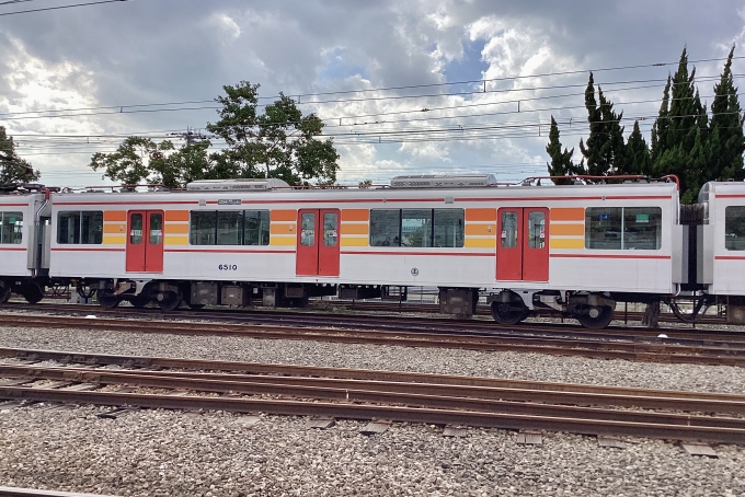 鉄道フォト・写真：山陽電車 山陽電気鉄道6000系電車 6510 東二見駅 鉄道フォト・写真 by てばどめさん - 撮影日 2023/10/28 11:10