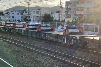 JR西日本 国鉄チキ5500形貨車 チキ5537 鉄道フォト・写真 by てばどめさん 須磨海浜公園駅：2023年05月24日18時ごろ