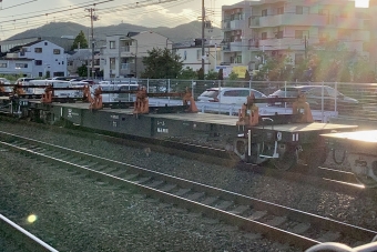 JR西日本 国鉄チキ5500形貨車 チキ5520 鉄道フォト・写真 by てばどめさん 須磨海浜公園駅：2023年05月24日18時ごろ