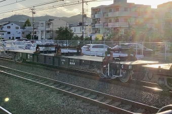 JR西日本 国鉄チキ5500形貨車 チキ5501 鉄道フォト・写真 by てばどめさん 須磨海浜公園駅：2023年05月24日18時ごろ