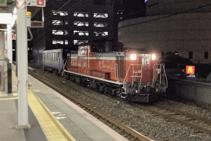 鉄道フォト・写真：JR西日本 国鉄DD51形ディーゼル機関車 DD51 1191 西宮駅 (JR) 鉄道フォト・写真 by てばどめさん - 撮影日 2024/01/17 19:49