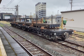 JR西日本 国鉄チキ6000形貨車 チキ6162 鉄道フォト・写真 by てばどめさん 芦原温泉駅 (ハピライン)：2023年09月09日10時ごろ