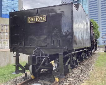 国鉄D51形蒸気機関車 D51 1072 鉄道フォト・写真 by てばどめさん 神戸駅 (兵庫県)：2023年09月17日14時ごろ