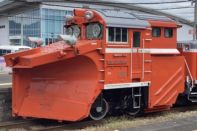 鉄道フォト・写真：JR西日本 国鉄DE15形ディーゼル機関車 DE15 1504 綾部駅 鉄道フォト・写真 by てばどめさん - 撮影日 2023/09/14 10:48