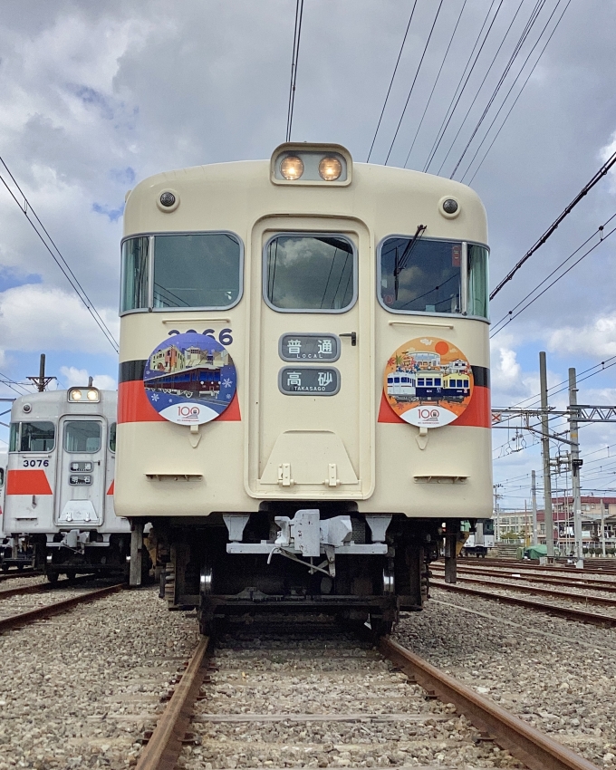 鉄道フォト・写真：山陽電車 山陽電気鉄道3000系電車 3066 東二見駅 鉄道フォト・写真 by てばどめさん - 撮影日 2023/10/28 11:04