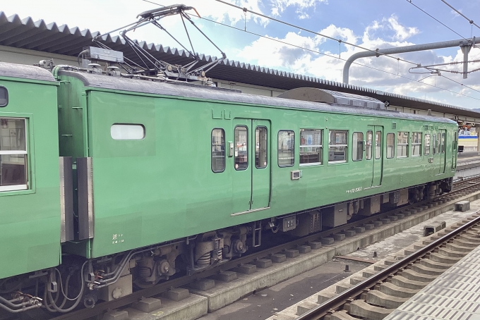 鉄道フォト・写真：JR西日本 国鉄113系電車 クモハ112-5303 福知山駅 (JR) 鉄道フォト・写真 by てばどめさん - 撮影日 2024/01/07 13:21