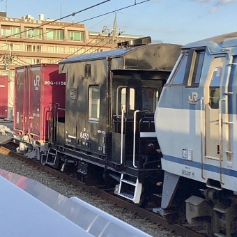 JR貨物 国鉄ヨ8000形貨車 ヨ8450 鉄道フォト・写真 by てばどめさん ＪＲ総持寺駅：2023年11月07日16時ごろ