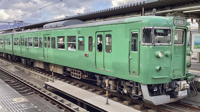 鉄道フォト・写真：JR西日本 国鉄113系電車 クモハ113-5307 福知山駅 (JR) 鉄道フォト・写真 by てばどめさん - 撮影日 2024/01/07 13:02