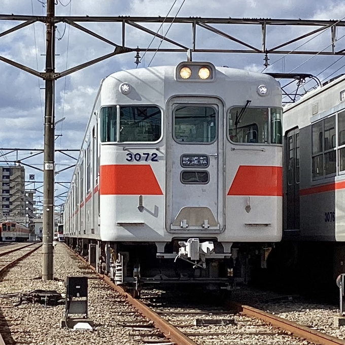 鉄道フォト・写真：山陽電車 山陽電気鉄道3000系電車 3072 東二見駅 鉄道フォト・写真 by てばどめさん - 撮影日 2023/10/28 13:39