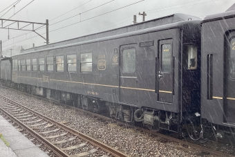 JR九州 国鉄50系客車 SL人吉(快速) オハフ50-701 鉄道フォト・写真 by てばどめさん 有佐駅：2024年03月24日10時ごろ