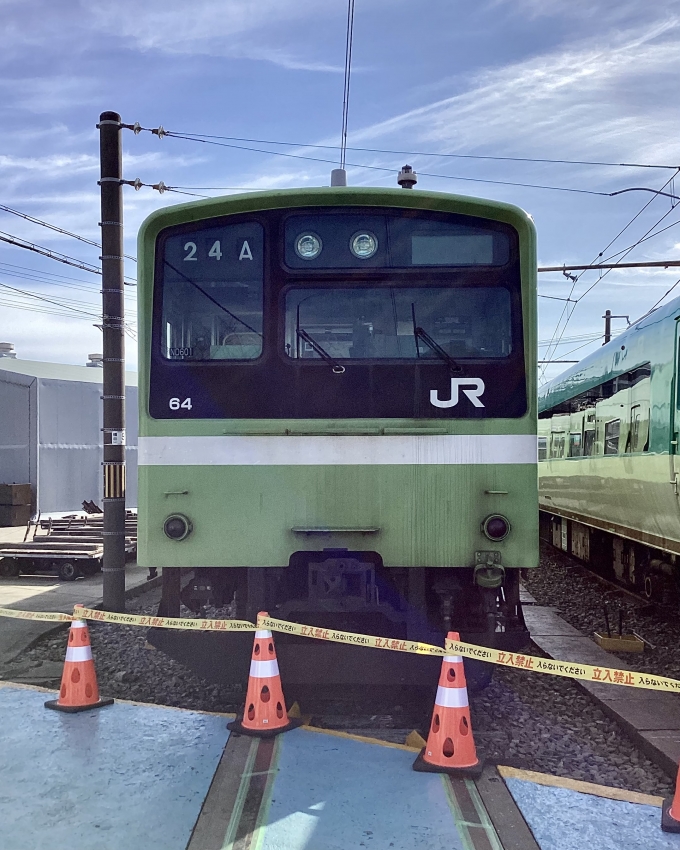 鉄道フォト・写真：JR西日本 国鉄201系電車 クハ201-64 吹田駅 (JR) 鉄道フォト・写真 by てばどめさん - 撮影日 2024/02/24 14:52