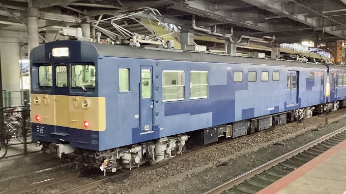 鉄道フォト・写真：JR西日本 国鉄145系電車 クモヤ145-1009 茨木駅 鉄道フォト・写真 by てばどめさん - 撮影日 2024/01/16 18:02