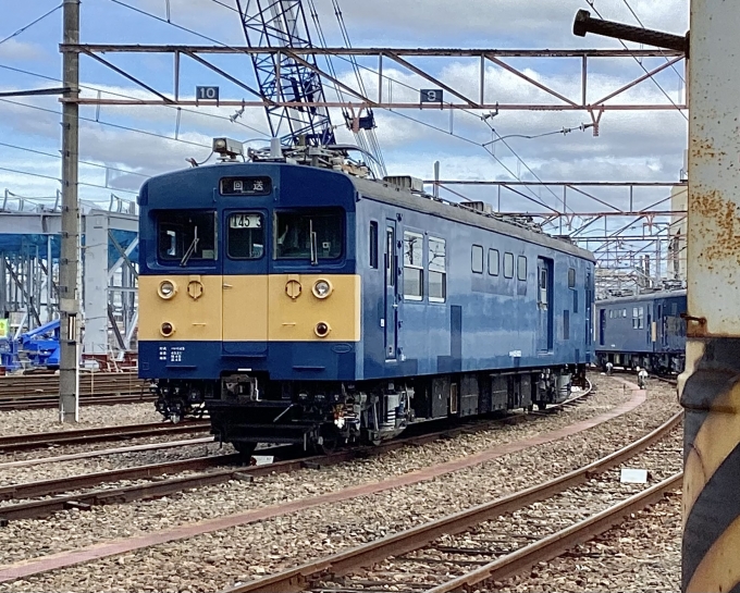 鉄道フォト・写真：JR西日本 国鉄145系電車 クモヤ145-1003 吹田駅 (JR) 鉄道フォト・写真 by てばどめさん - 撮影日 2024/02/24 10:29