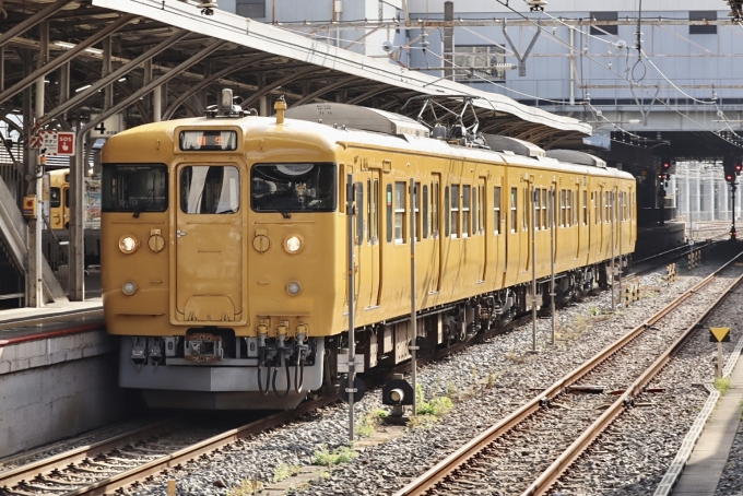 鉄道フォト・写真：JR西日本 国鉄115系電車 クモハ115-1544 岡山駅 鉄道フォト・写真 by てばどめさん - 撮影日 2024/03/06 15:12