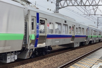 JR北海道 サハ733形 サハ733-4201 鉄道フォト・写真 by てばどめさん 甲南山手駅：2024年05月15日13時ごろ