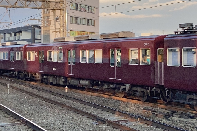 鉄道フォト・写真：阪急電鉄 阪急3300系電車 3813 茨木市駅 鉄道フォト・写真 by てばどめさん - 撮影日 2024/02/10 17:03