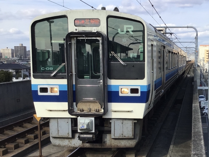 JR西日本 国鉄213系電車 クハ212-103 大元駅 鉄道フォト・写真 by てばどめさん | レイルラボ(RailLab)