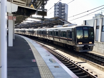JR西日本 クモハ320形 クモハ320-4 鉄道フォト・写真 by てばどめさん 鴫野駅 (JR)：2021年02月10日09時ごろ