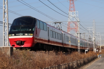 名古屋鉄道 パノラマスーパー 鉄道フォト・写真 by hiroshiさん ：2021年12月24日10時ごろ