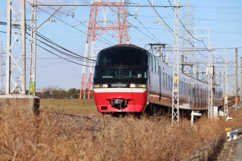 名古屋鉄道 パンラマスーパー 鉄道フォト・写真 by hiroshiさん ：2022年01月12日10時ごろ