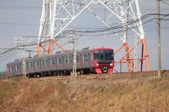 名古屋鉄道 名鉄9500・9100系電車 鉄道フォト・写真 by hiroshiさん 富士松駅：2022年01月26日11時ごろ