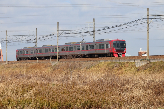 鉄道フォト・写真：名古屋鉄道 名鉄9500・9100系電車  富士松駅 鉄道フォト・写真 by hiroshiさん - 撮影日 2022/01/26 11:44