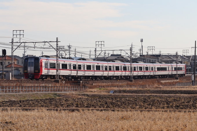 鉄道フォト・写真：名古屋鉄道 名鉄2200系電車 富士松駅 鉄道フォト・写真 by hiroshiさん - 撮影日 2022/01/26 11:50