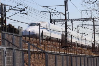 JR東海 N700S新幹線電車 鉄道フォト・写真 by hiroshiさん 大高駅：2022年02月09日12時ごろ