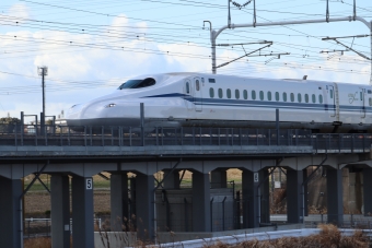 JR東海 N700S新幹線電車 鉄道フォト・写真 by hiroshiさん 三河安城駅：2022年02月18日13時ごろ