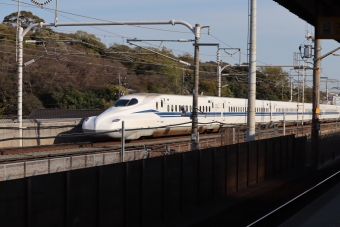 JR東海 N700S新幹線電車 鉄道フォト・写真 by hiroshiさん 大高駅：2022年04月05日16時ごろ
