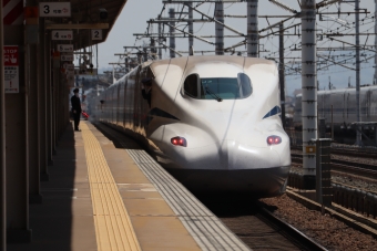 JR東海 N700S新幹線電車 鉄道フォト・写真 by hiroshiさん 三河安城駅：2022年04月11日12時ごろ