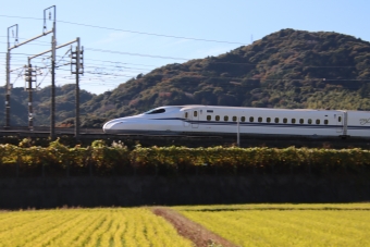 JR東海 N700S新幹線電車 鉄道フォト・写真 by hiroshiさん 幸田駅：2022年11月25日13時ごろ