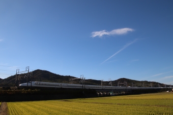 JR東海 N700系新幹線電車 鉄道フォト・写真 by hiroshiさん 幸田駅：2022年11月25日13時ごろ