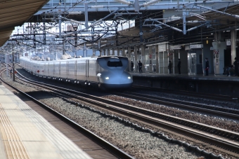 JR東海 N700系新幹線電車 鉄道フォト・写真 by hiroshiさん 豊橋駅 (JR)：2022年12月02日12時ごろ