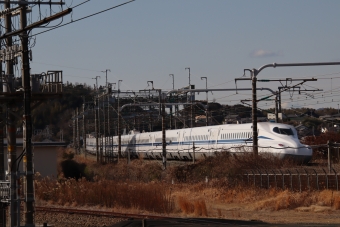 JR東海 N700S新幹線電車 鉄道フォト・写真 by hiroshiさん 新居町駅：2023年01月18日13時ごろ