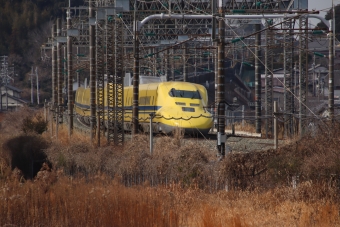 JR東海 ドクターイエロー 鉄道フォト・写真 by hiroshiさん 新居町駅：2023年02月01日12時ごろ