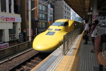 JR東海 ドクターイエロー 鉄道フォト・写真 by hiroshiさん 名古屋駅 (JR)：2014年08月27日13時ごろ