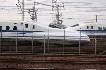 JR東海 N700系新幹線電車 鉄道フォト・写真 by hiroshiさん 栄生駅：2019年02月16日10時ごろ