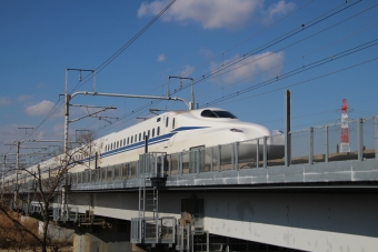 JR東海 N700S新幹線電車 鉄道フォト・写真 by hiroshiさん ：2023年12月25日12時ごろ